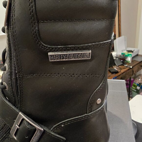 Harley-Davidson Women's Size 7.5 Talley Ridge 7.25" Motorcycle Boots D83878 NEW - Picture 7 of 14